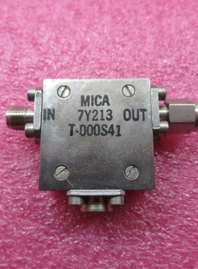 MICA进口 T-000S41 790-980MHz 插损＜0.4dB 射频微波同轴隔离器
