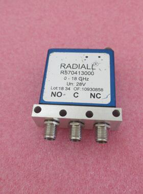 Radiall进口 R570413000 DC-18GHz 28V SPDT 240W 射频微波开关