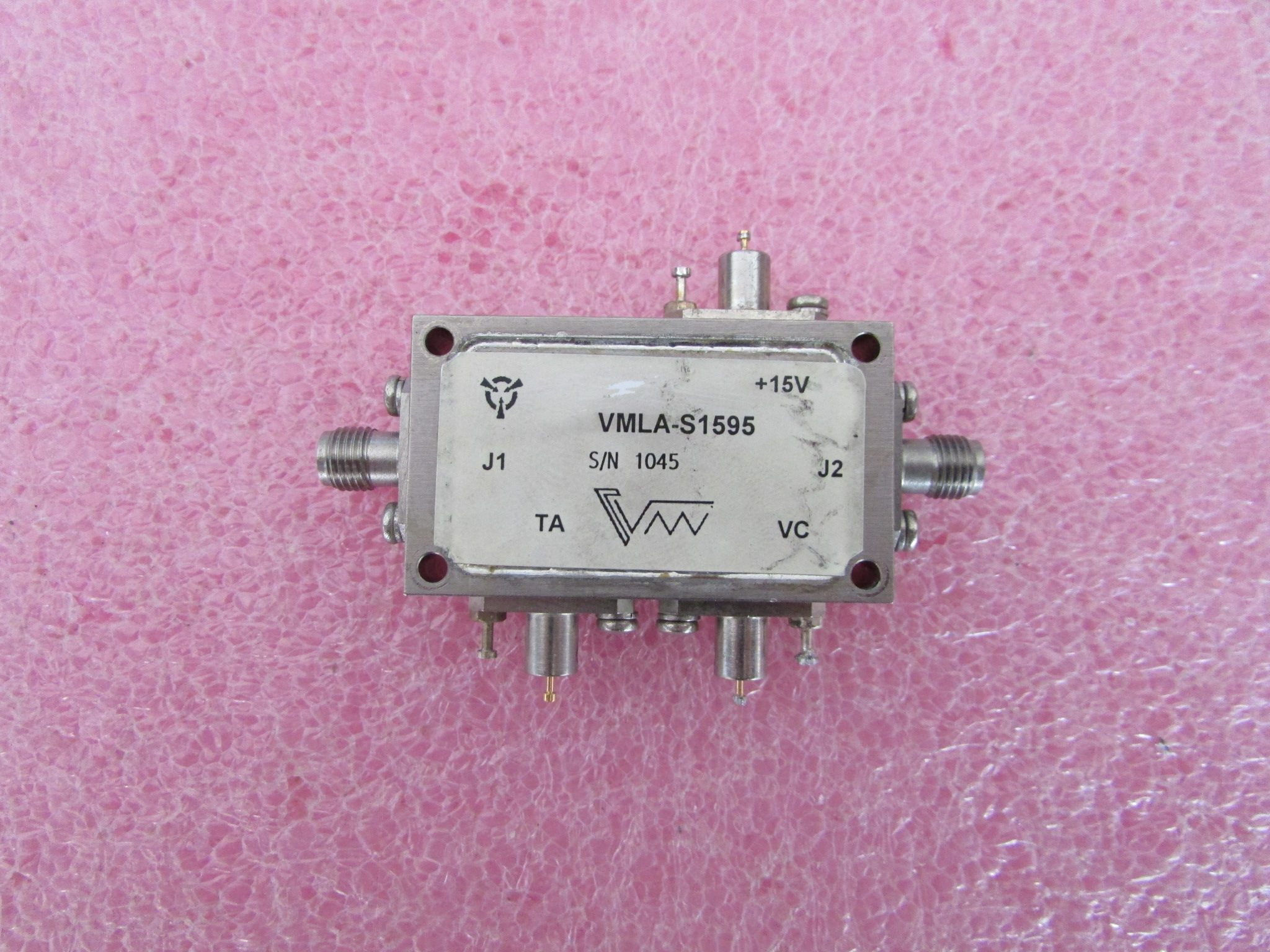 SDL VMLA-S1595&nbsp;50KHz-6GHz&nbsp;50dB&nbsp;SMA 射频低噪声微波放大器