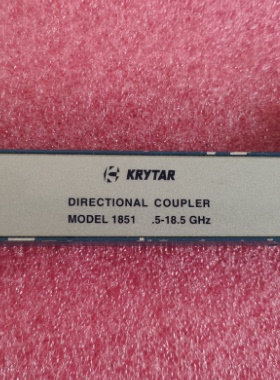 KRYTAR进口 1851 0.5-18.5GHz 10dB SMA 射频微波宽带定向耦合器