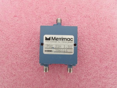 Merrimac PDM-21M-1.5G 800-2000MHz 1W 射频微波一分二功分器