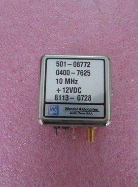 Wenzel Associates 501-08772 10MHz 12V SMA母 射频微波振荡器
