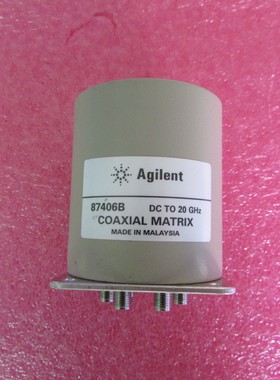 Agilent 87406B  DC-20GHz 同轴矩阵开关 射频微波同轴转换开关