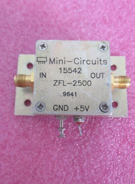 MINI ZFL-2500 570-2600MHz 30dB 17dBm SMA 射频中功率放大器