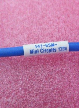 MINI进口 141-6SM+ DC-18GHz 15cm SMA双公 射频同轴半柔电缆跳线