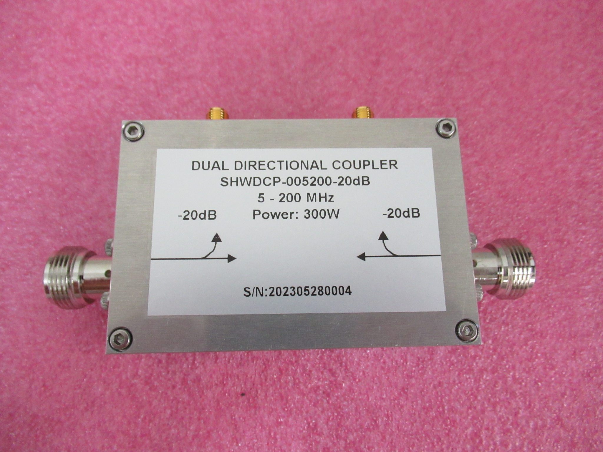 5-200MHz300W20dB双定向耦合器