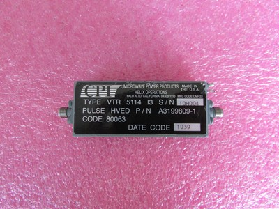 CPI进口A3199809-1 6-18GHz 45dB1w射频微波低噪声放大器