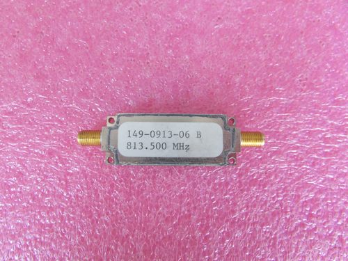进口149-0913-06 799-830MHz SMA母射频微波同轴带通滤波器