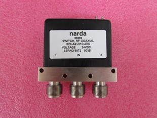 D1C 0B0 1200W 023 24V射频微波同轴开关 12.4GHz Narda