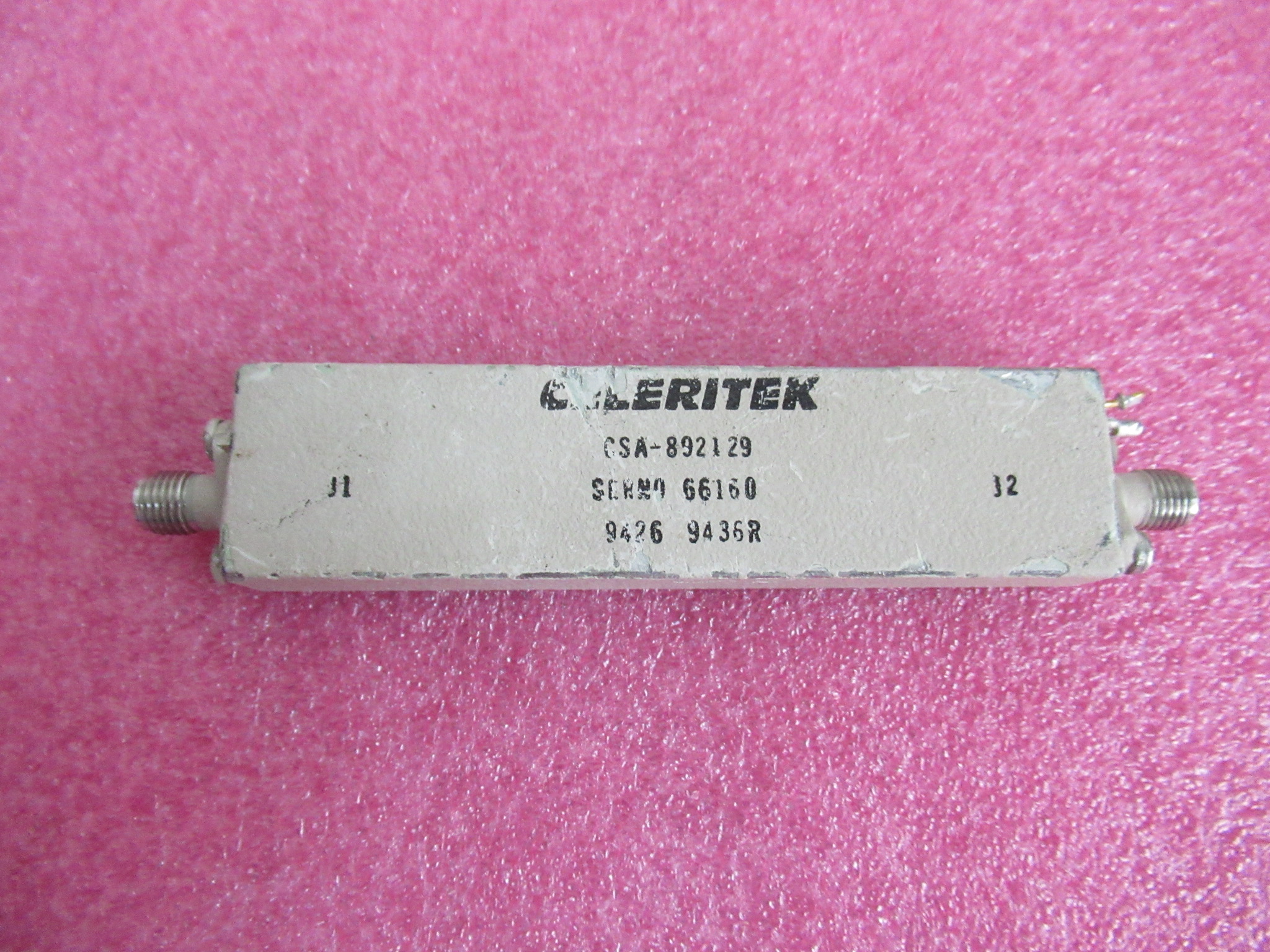 CELERITEK进口 1.7-8.5GHz 65dB 13dBm功率 SMA 高增益射频放大器 电子元器件市场 手机信号放大器 原图主图