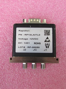 Rapidtek RP12LAITL0 12V 18GHz TTL SMA RF SP2T射频同轴开关