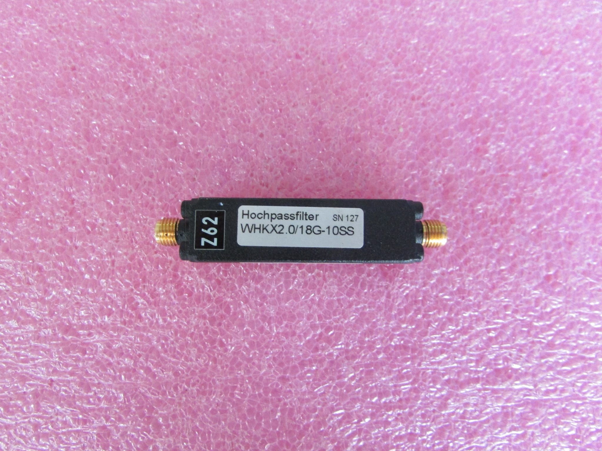 0/18g-10ss 2-20ghz sma射频微波同轴高通滤波器