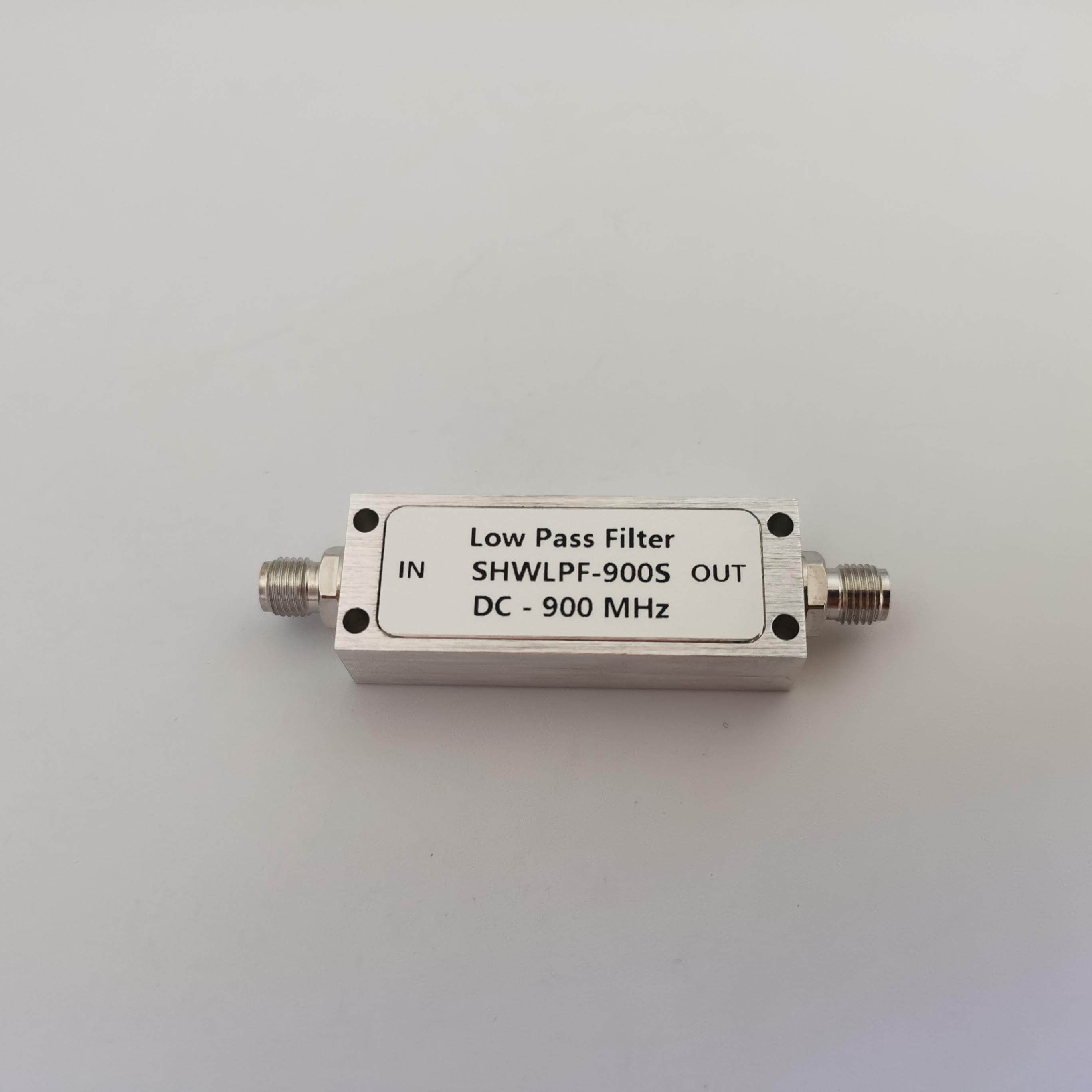 SHWLPF-900S DC-900MHz SMA母 1W 射频微波同轴低通滤波器