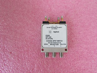 SPDT 射频单刀双掷同轴开关 SMA 20GHz Agilent 24V 8765B