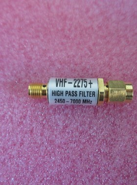 MINI进口 VHF-2275+ 2450-7000MHz SMA 7W 射频微波 高通滤波器