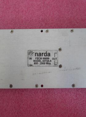 Narda进口 4372A-6 800-2500MHz 30W SMA母 射频一分六功率功分器