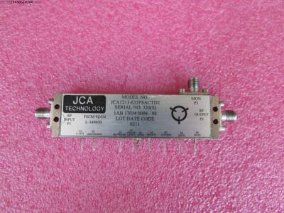 JCA进口  8-12GHz 35dB 22dBm SMA 射频 微波 AGC 放大器 组件