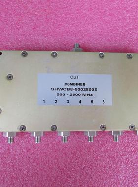SHWCB6-6002700S  600-2700MHz  10W  SMA 射频微波六合一合路器