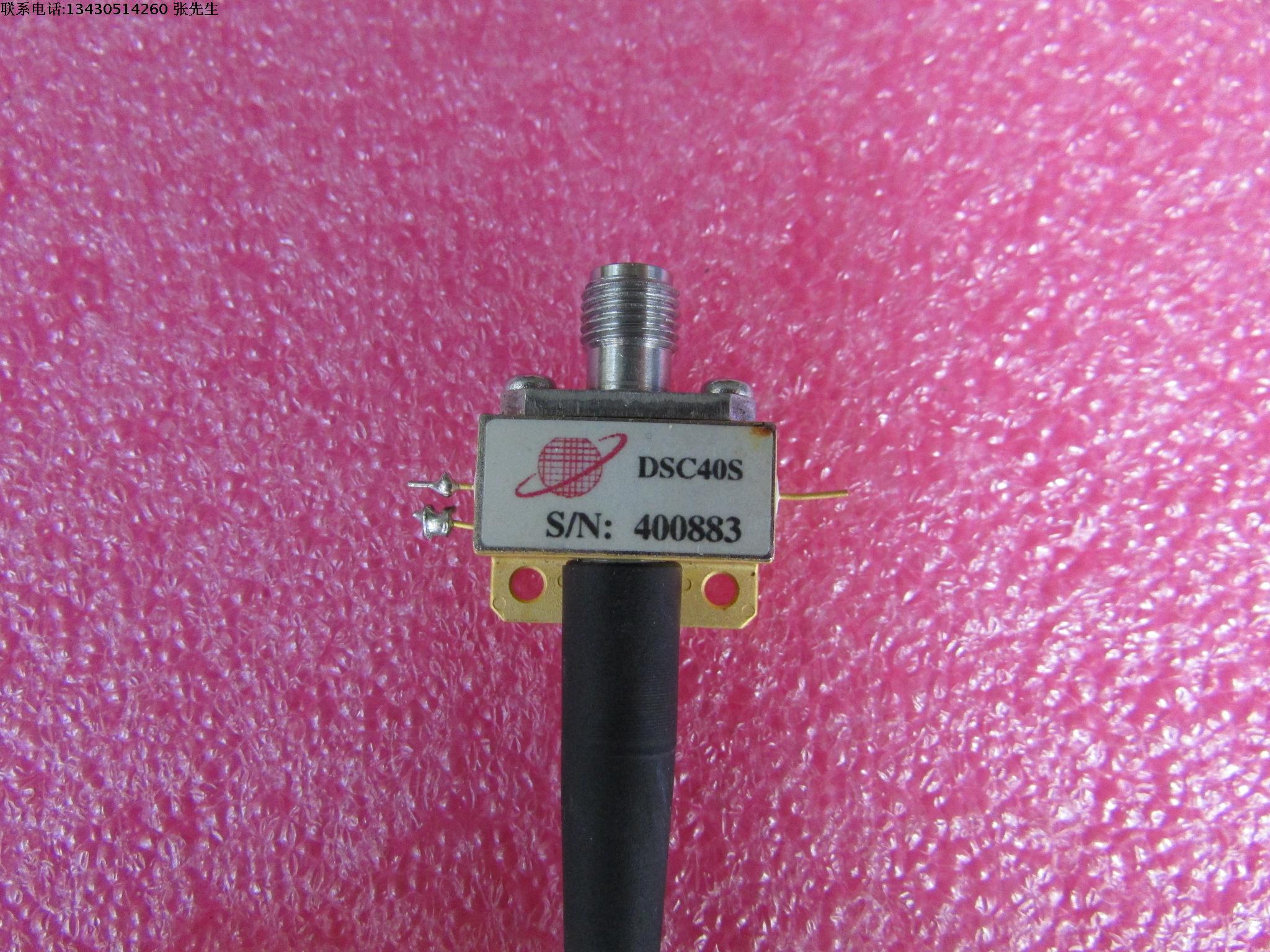 美国进口 DSC40S 18GHz高功率InGaAs探测器光高功率探测器http://www.discoverysemi.com/Product%20Pages/DSC30S40S50S.php