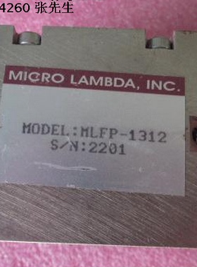 美国Micro MLFP-1312 2.92mm 3-43GHz 电控滤波器毫米波YIG滤波器