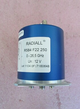 Radiall  R584F22250 SP6T 26.5GHz 12V SMA 射频微波同轴开关