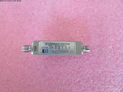 HP/Agilent 33134A 100MHz-18GHz SMA SPST PIN 射频微波同轴开关