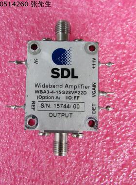 SDL进口 20KHz-12.4GHz 25dB 22dBm SMA  射频微波超宽带放大器