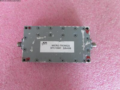 MICRO-TRONICS进口1.007-1.0762GHz  SMA母 射频同轴带通滤波器