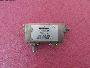 ALCATEL进口 B5971-04  5.2-8.2GHz SMA RF 射频微波同轴隔离器