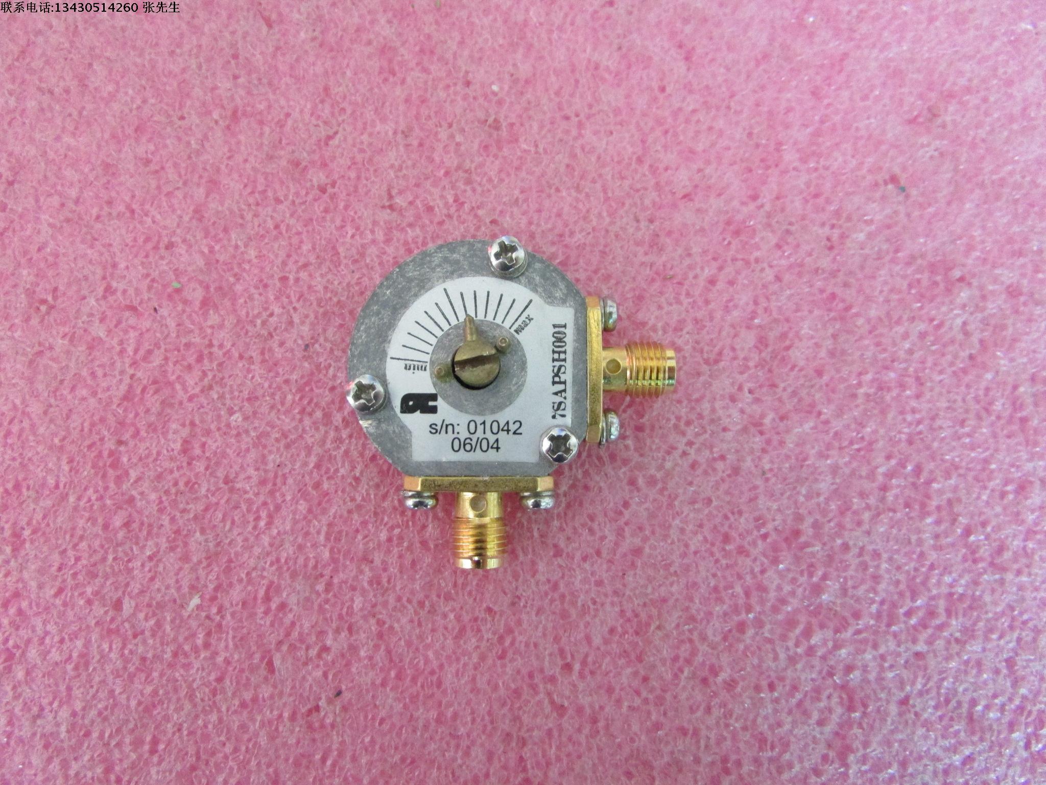 Phase Shifter DC-18GHz 720度 SMA 高频RF 射频微波可变移相器