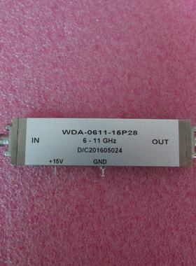 6-11GHz 28dB 23dBm SMA 低噪声微波放大器