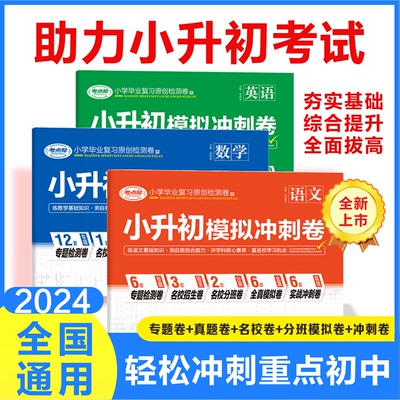 小升初模拟冲刺卷全国通用