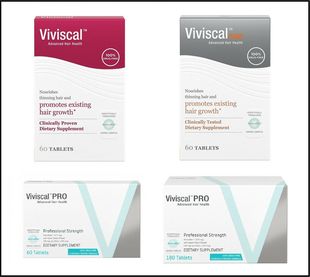 代购正品代购VIVISCAL增发蓬松新法营养片男版女版专业版系列