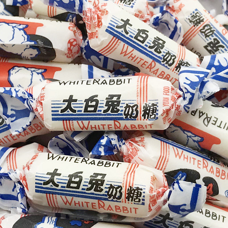 正宗上海冠生园大白兔奶糖小时候的味道儿时记忆老牌子老式糯米纸