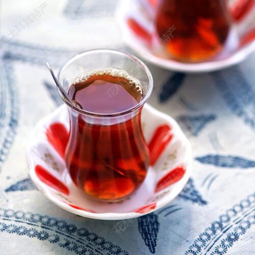 土耳其经典的红茶杯送精美茶勺