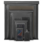 新款 保密会议防辐射手机平板电脑信号屏蔽包 汽车屏蔽钥匙包手机信号屏蔽袋防水 跨境热卖 RFID防火屏蔽袋