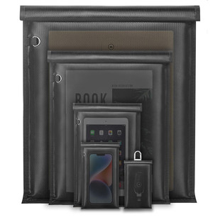 汽车屏蔽钥匙包手机信号屏蔽袋防水 RFID防火屏蔽袋 保密会议防辐射手机平板电脑信号屏蔽包 跨境热卖 新款