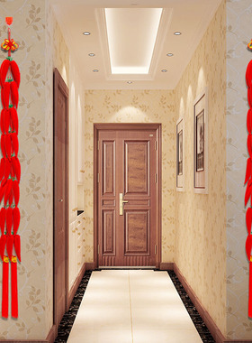 新年喜庆大红辣椒串鞭炮串挂件福袋2026马年节日装饰乔迁春节