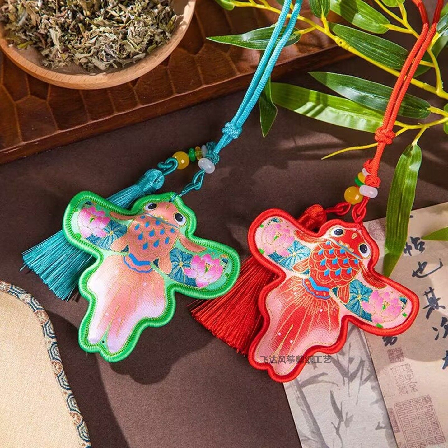 潍坊金鱼香包端午节香囊随身汉服配饰国庆礼品新款车载挂件礼物,居家日用,香包/香囊,淘宝优惠券,粉丝福利购,淘宝优惠卷