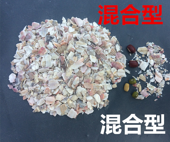 50斤斤装贝壳粉饲料鹌鹑鹦鹉补钙