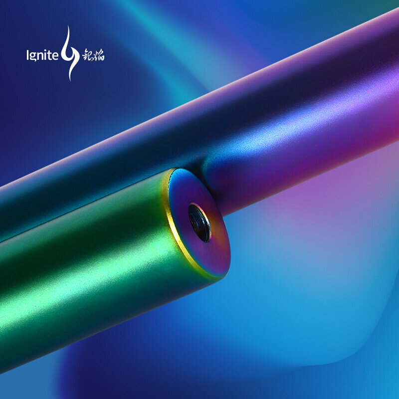 银焰绚不锈钢成人双截棍李小龙实战训练双节棍渐变色彩儿童表演棍