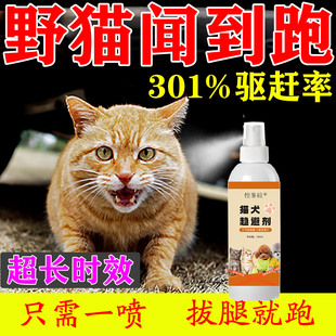 驱猫喷剂室外长效专用防猫爬车强力驱赶猫狗防乱拉乱尿野猫神器