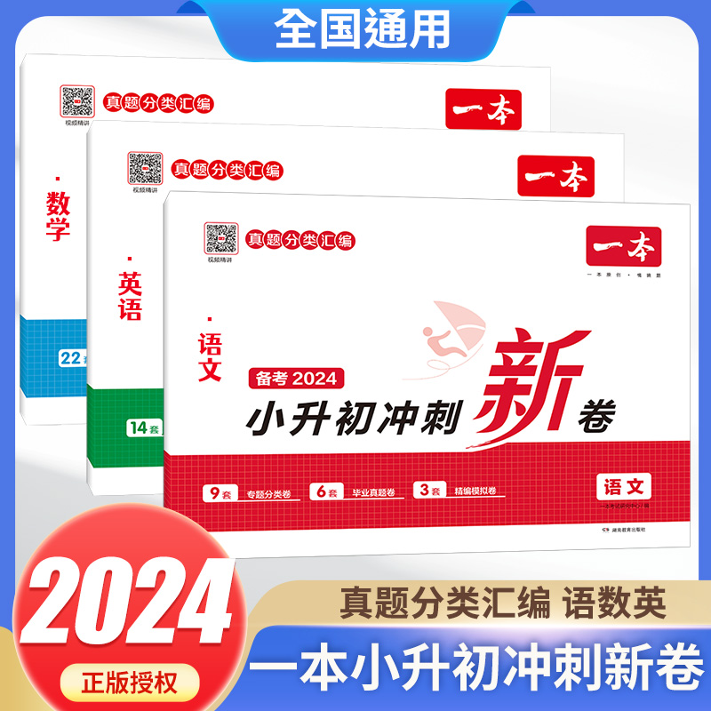 2024一本小升初冲刺新卷