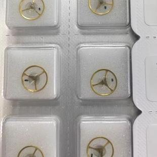 手表配件 天津海鸥机芯配件 ST6摆轮 全摆 含游丝 ST6机芯摆轮