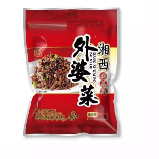 正宗湖南特产半成品预制菜咸菜下饭菜 官方湘西外婆菜袋250g装