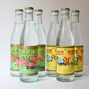 昆明龙门玫瑰老卤酒露酒360ml瓶装 云南特产酒 经典老款包装