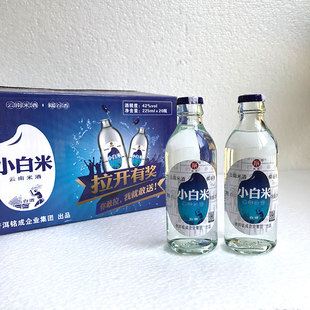 景谷小白米酒225mlx6/12瓶 42度糯谷香白酒 云南特产米香型