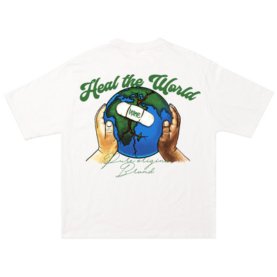 PURE短袖嘻哈青少年MJ爱心