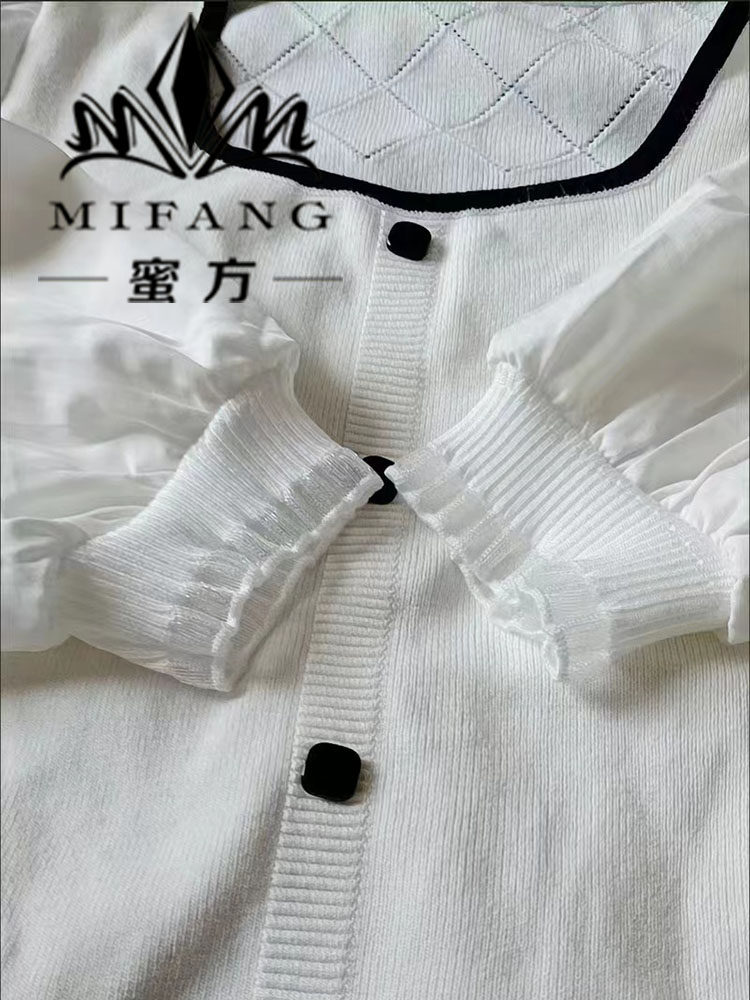 AUTUMN AND WINTER STRETCH BLACK SMALL WOOLEN FALSE COLLAR FALSE SLEEVE MATERIAL FASHION DIY WARM CUFFS KOREAN VERSION RUFFLE WHITE