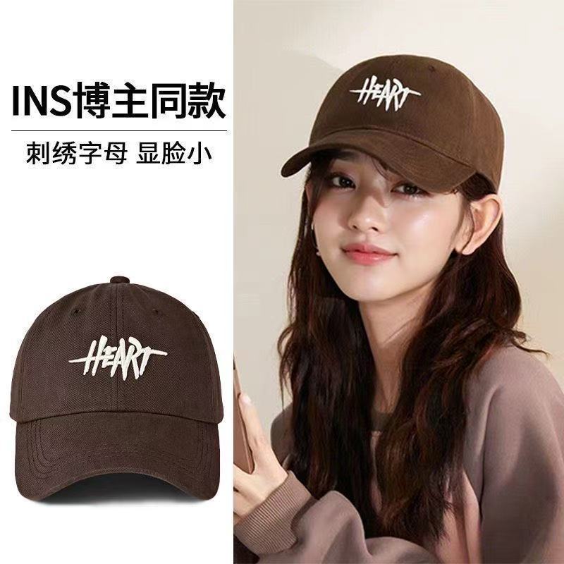 大头新款棒球帽同款男女韩版刺绣加大潮牌显脸遮阳防晒帽子鸭舌帽